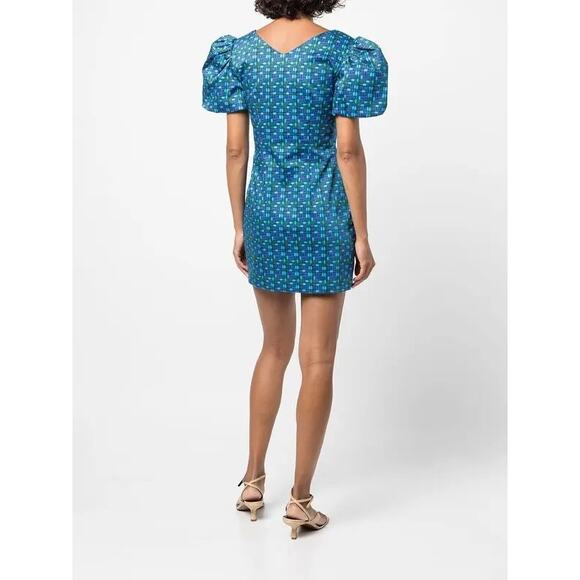 LHD Pedra Bonita Mini Dress Blue size US 8 - Picture 5 of 10